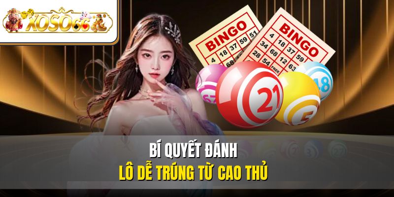 Bí quyết đánh lô dễ trúng từ cao thủ