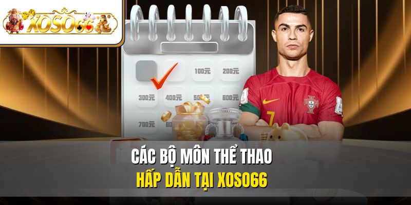 Các bộ môn thể thao hấp dẫn tại XOSO66
