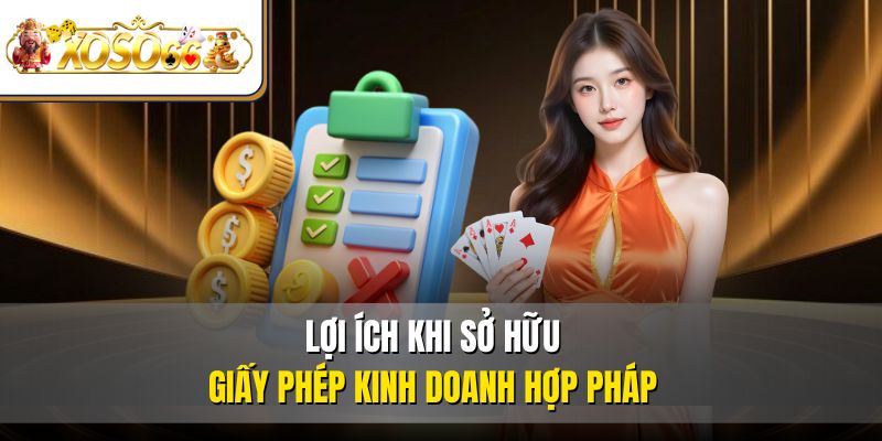 Lợi ích khi sở hữu giấy phép kinh doanh hợp pháp